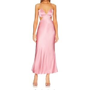 Bardot Blush Pink Backless Dress